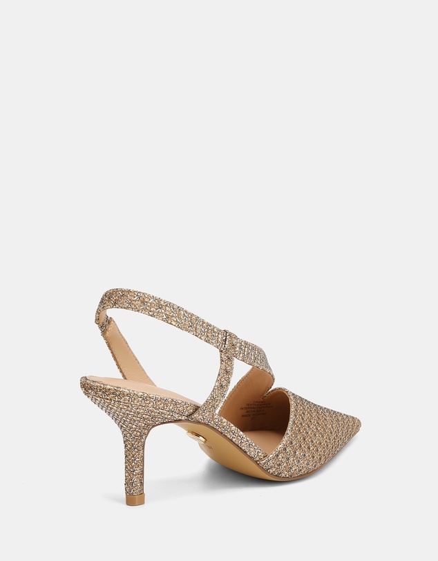 Wittner - Lannie Metallic Lurex Slingbacks