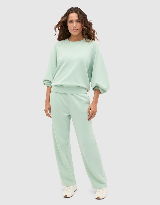 Seed Heritage - Terry Barrel Leg Trackpant