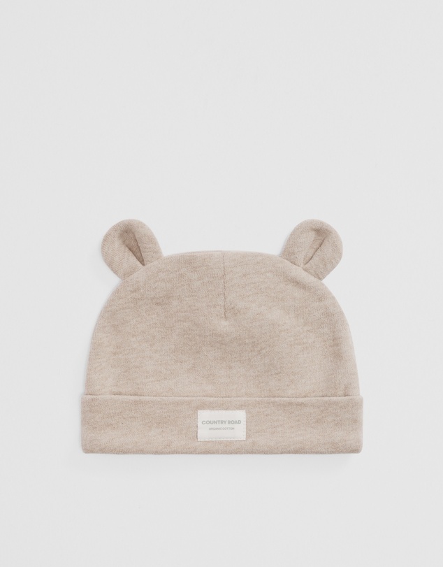 Country Road - Organically Grown Cotton Newborn Beanie