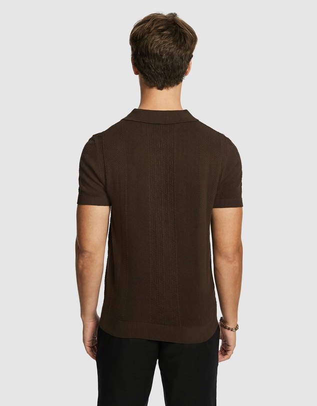 yd. - Roscoe Knit Polo Shirt