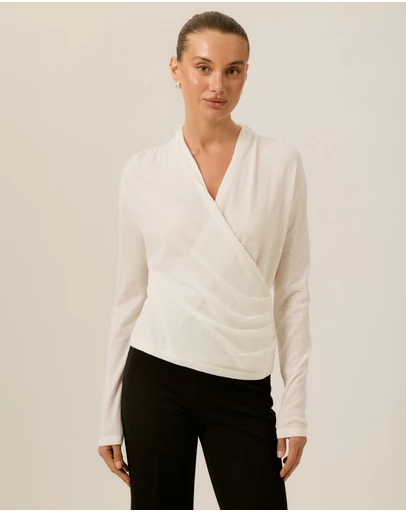 Tussah - Drape Knit Top