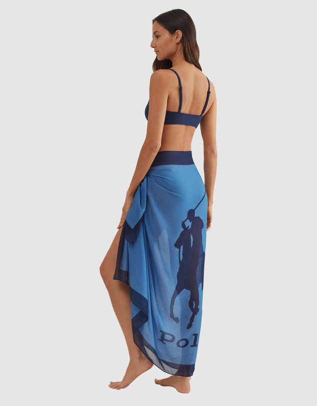 Polo Ralph Lauren - Big Pony Long Pareo Scarf Beach Cover Up