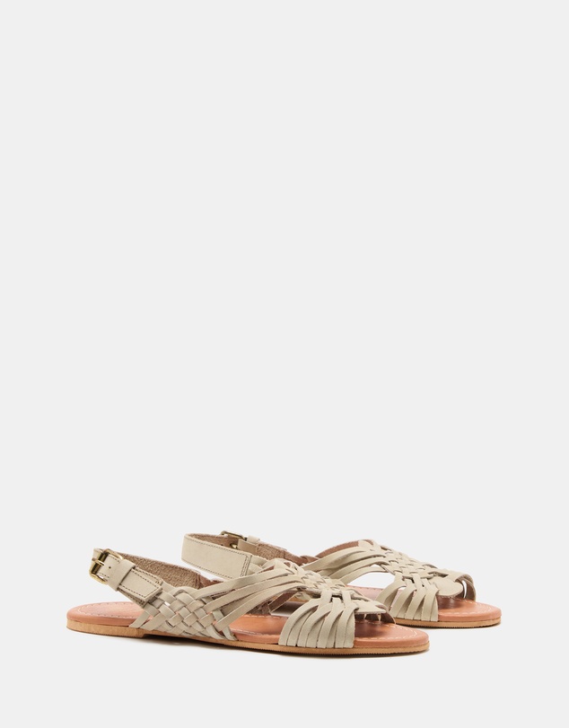 Just Because - Ohana Leather Huarache Sandals