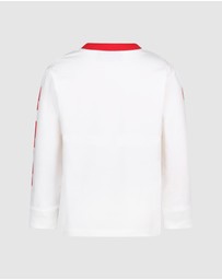 Rock Your Kid - Rock Your Meowie David Long Sleeve T-Shirt