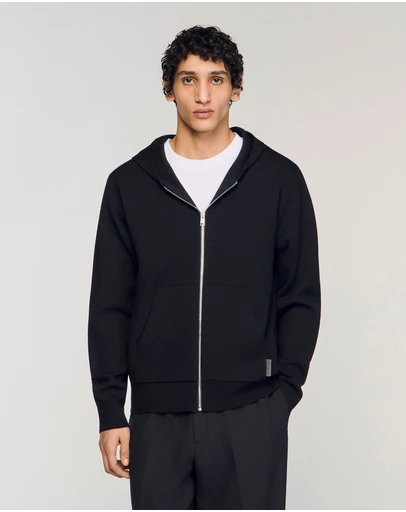 Sandro - Home Zip Hoodie Cardigan