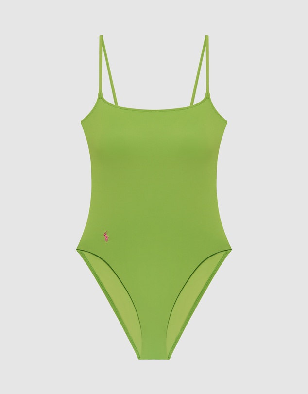 Polo Ralph Lauren - Kennedy Spaghetti Strap One-Piece Swimsuit