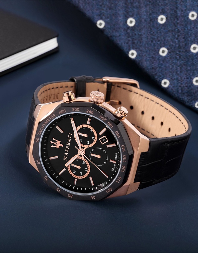 Maserati - Maserati Stile Black Chronograph
