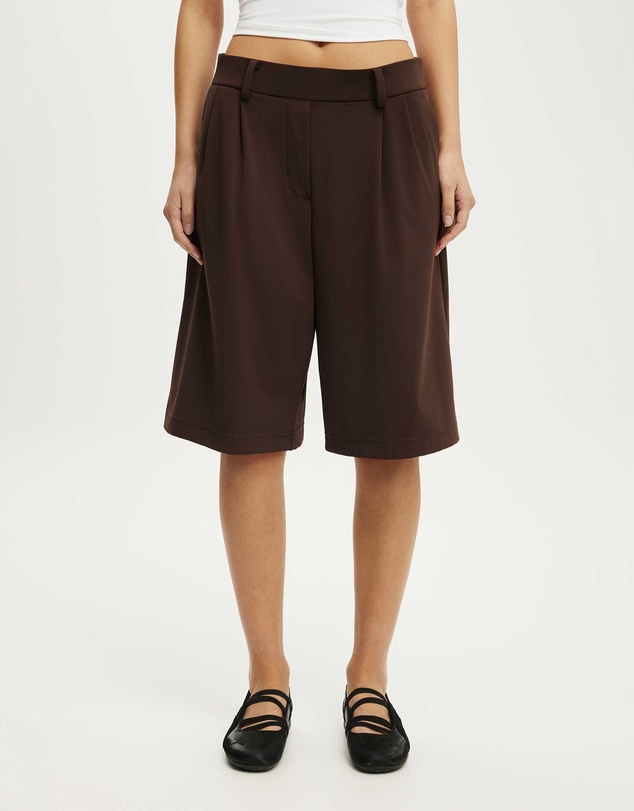 Cotton On Body Active - Stretch Pleat Bermuda Short