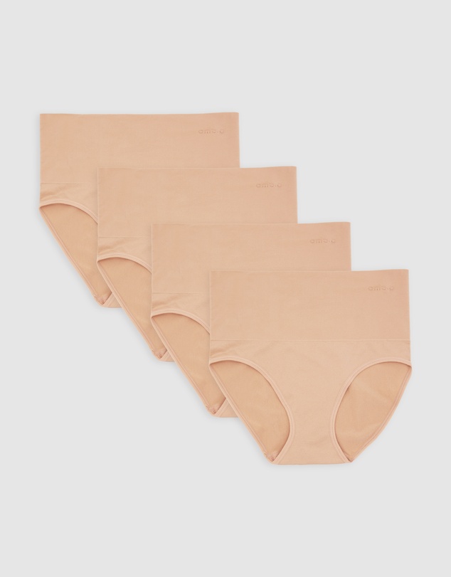 Ambra - 4 Pack Seamless Smoothies Full Brief