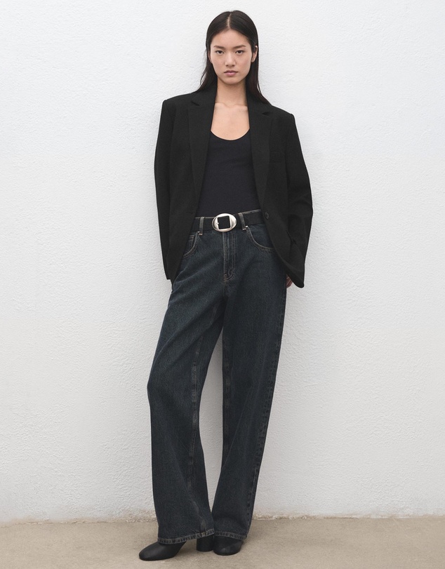 M.N.G - Straight Suit Jacket With Lapel Pockets