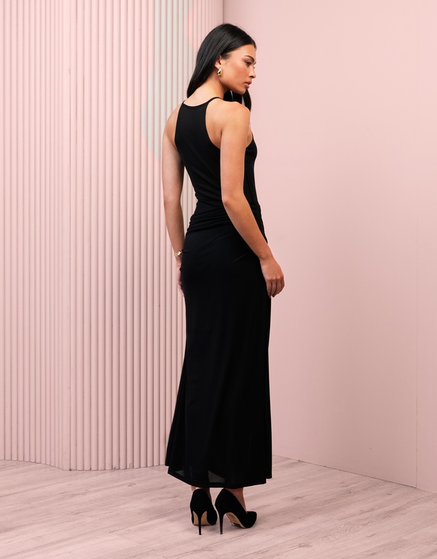 Azzurielle - Amora Sheer Back Maxi Dress