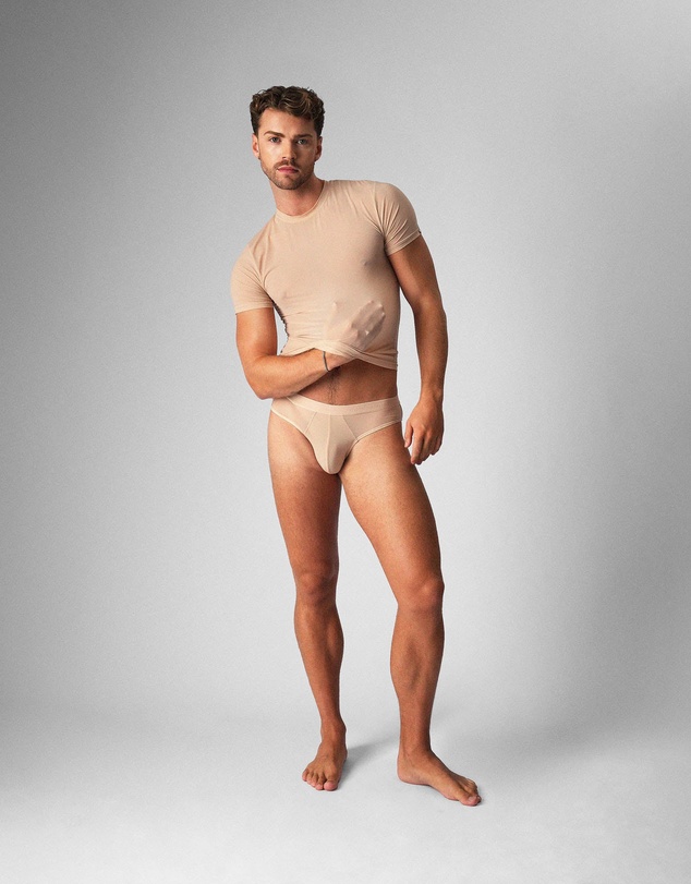TEAMM8 - Allure Sheer Cropped Tee