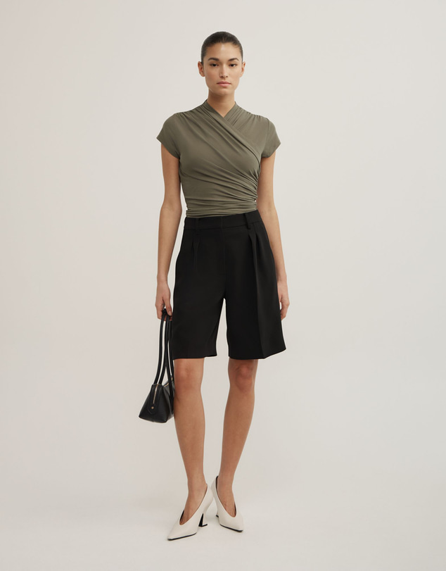 Witchery - Wrap Cap Sleeve T-shirt