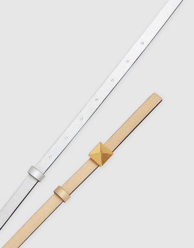 Belle & Bloom - Cleopatra Pyramid Stud Leather Belt