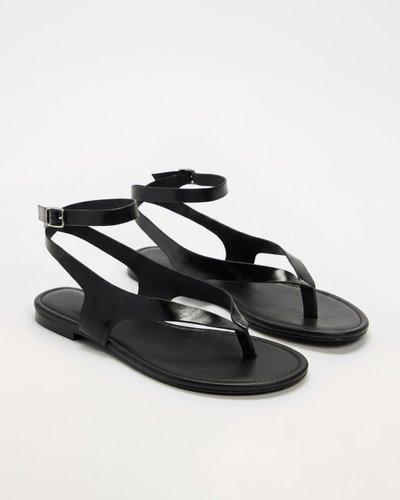 Daisy Leather Thong Sandals - Women's