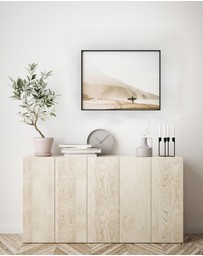Olive et Oriel - Surf Mist Art Print