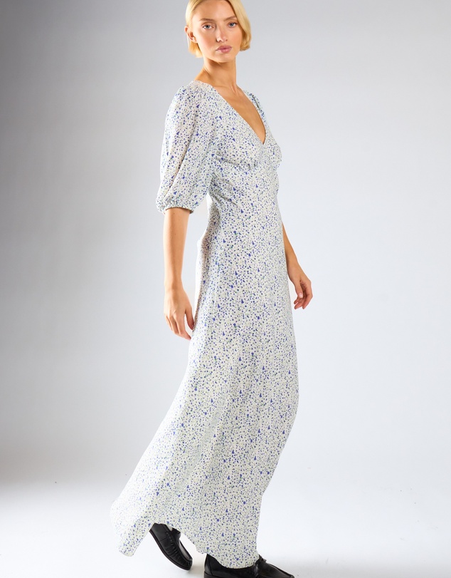 Glamorous - Floral Puff Sleeve Maxi Dress