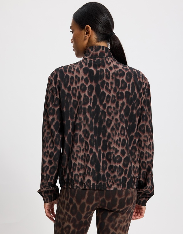 adidas Performance - Workout Essentials Leopard Woven Jacket