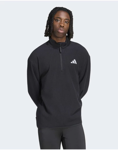 adidas Performance - adi365 Running Essentials Winterised Fleece Half-Zip Mens