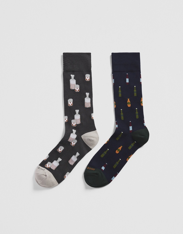 Country Road - Bar Sock Pack Of 2