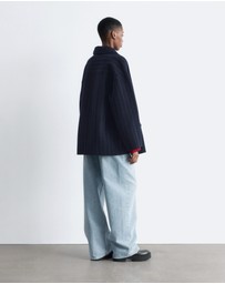 & Other Stories - Cocoon-Shaped Wool Jacket