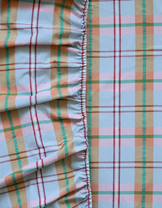 Mosey Me - Confetti Plaid Fitted Sheet