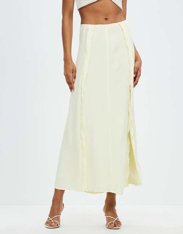 Third Form - Stroke Frill Maxi Skirt
