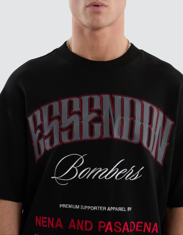 Nena & Pasadena - Essendon Game-On Loopbk Tee