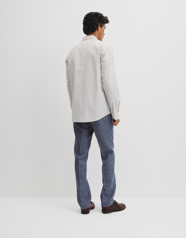 Country Road - Regular Fit Cotton Grid Shirt