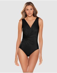 Miraclesuit Swimwear  - Esmerelda Plunge Shaping Swimsuit