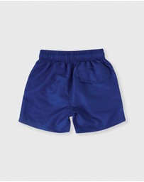 Goldie + Ace - Nautical Flag Board Shorts - Babies-Kids