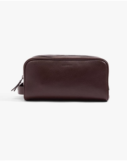 Country Road - Large Leather Wash Bag