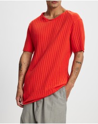 Surrounded By Ghosts - The Arsenic Rib Knit Tail T-Shirt