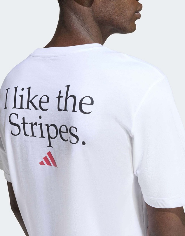 adidas Sportswear - I LIKE THE STRIPES GRAPHIC T-SHIRT Mens