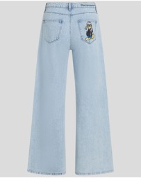 Karl Lagerfeld - KL x Disney Wide Leg Jeans