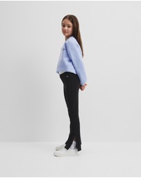 Country Road - Organically Grown Cotton Blend Flare Tech Pant