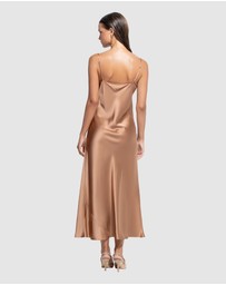 GINIA - Silk Lace Slip