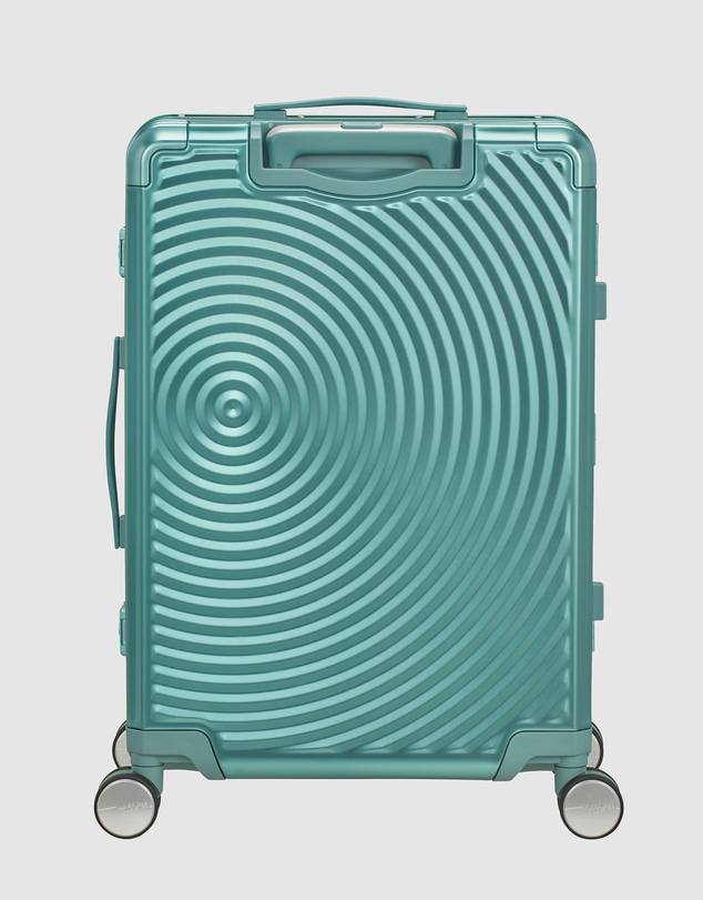 American Tourister - Soundbox Alu Check-In Medium 68cm Zipperless Suitcase