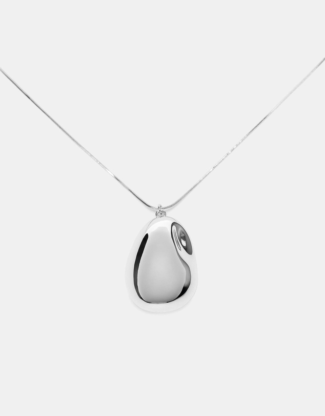 ARKET - Silver-Plated Pendant Necklace
