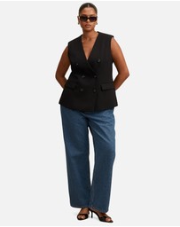 Forever New Curve - Myra Curve Sleeveless Blazer
