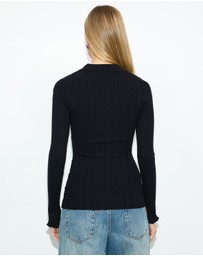 Dazie - Maisie Zip Through Cardigan