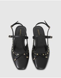 Belle & Bloom - True Romance Slingback Leather Flat
