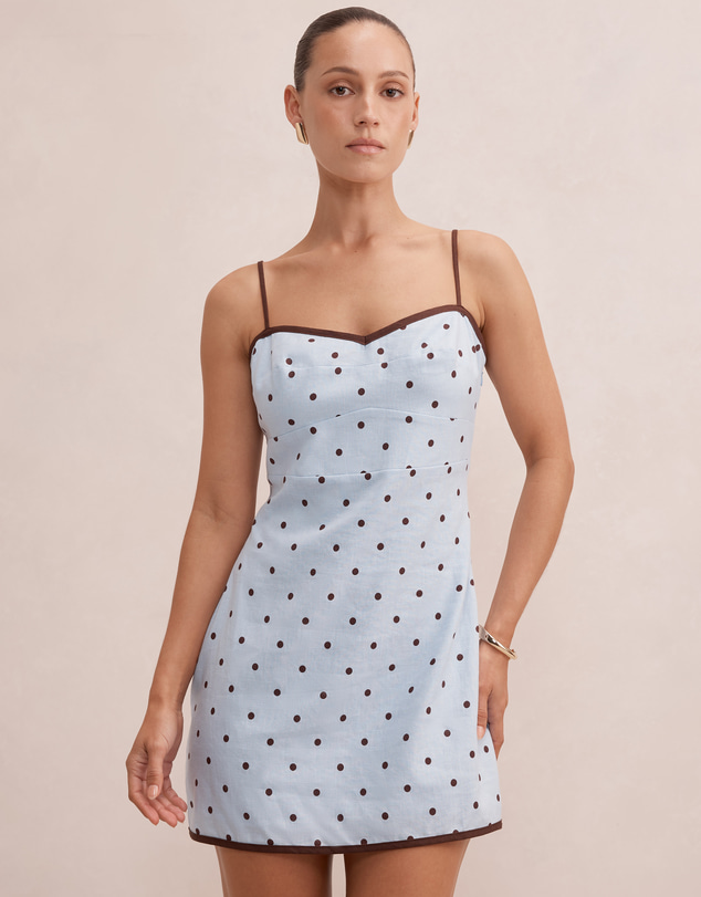 Forever New Petite - Jenny Petite Piped Mini Dress