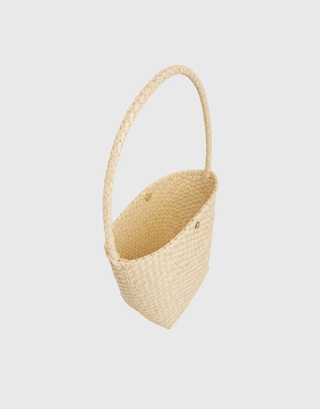 Mimmi Terra - Woven Bucket Bag Panna Cotta
