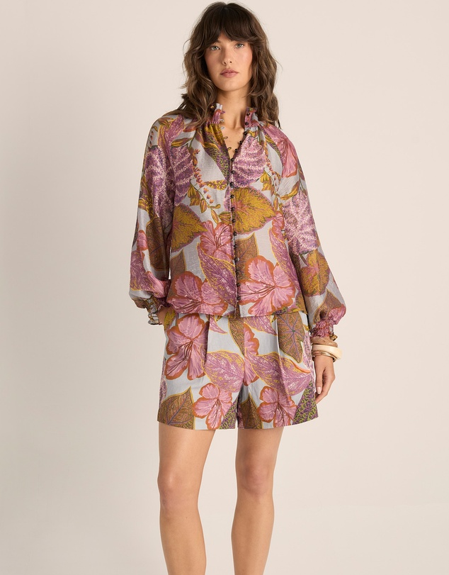 Fate + Becker - Daria Shirred Blouse