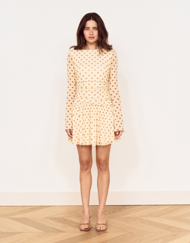 MINKPINK - Soleil Drop Waist Mini Dress