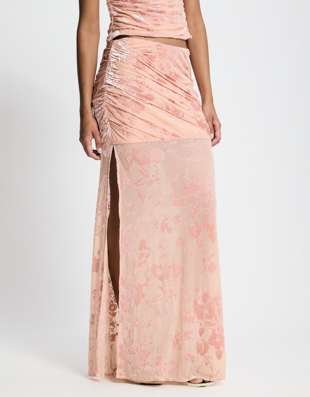 Lover - Carlene Burnout Maxi Skirt