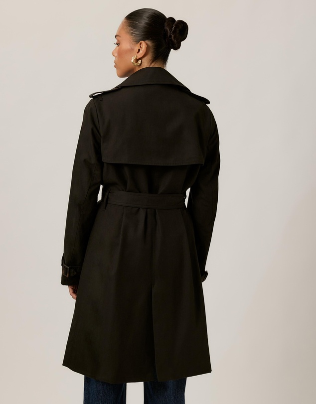 Tussah - Ada Double Breasted Belted Trench Coat