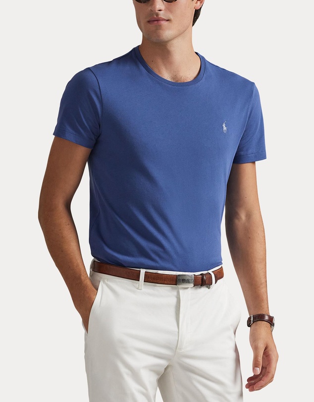 Polo Ralph Lauren - Custom Slim Fit Jersey Crewneck T-Shirt