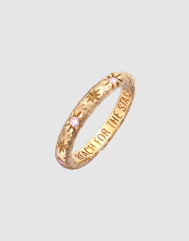 Haze & Glory - ICONIC EXCLUSIVE - Reach for the Stars Ring - 9K Solid Gold